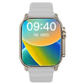 Smart Watch 2024 T800 Ultra"Tela AMOLED NFC Bússola À Prova D'Água Para Apple Watch IWO Ultra 8 Smartwatch