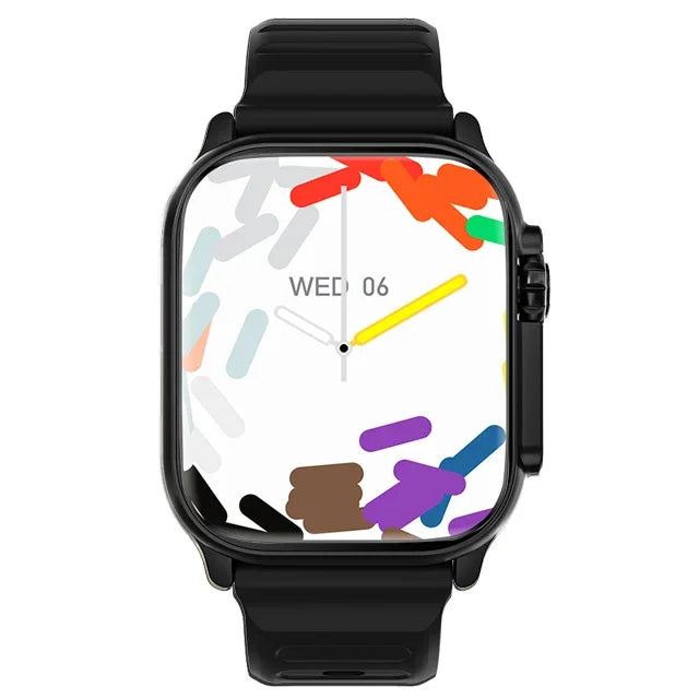 Smart Watch 2024 T800 Ultra"Tela AMOLED NFC Bússola À Prova D'Água Para Apple Watch IWO Ultra 8 Smartwatch